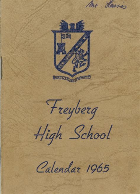 freyberg high school calendar